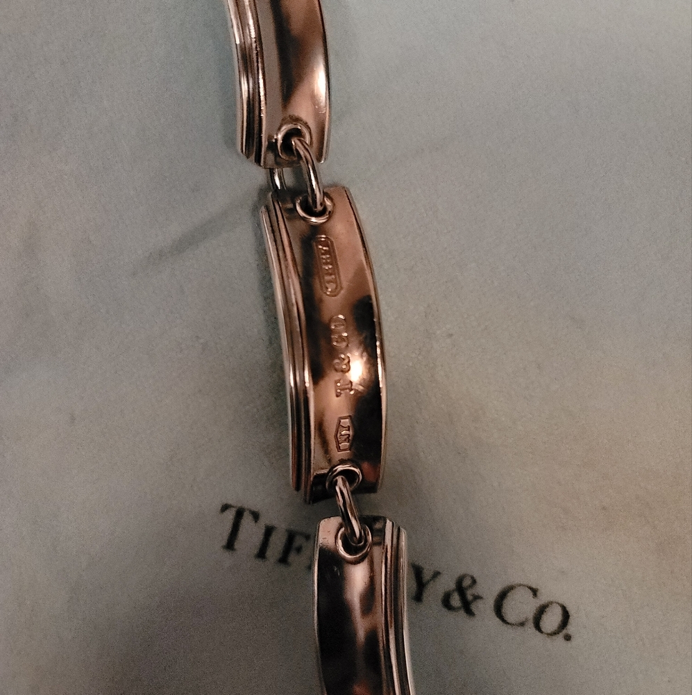 Tiffany 1837 Sterling Silver/Titanium Bracelet